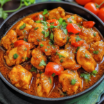 Stuffed Bell Peppers with Ground Beef and Rice