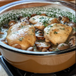 Broccoli cheddar stuffed chicken