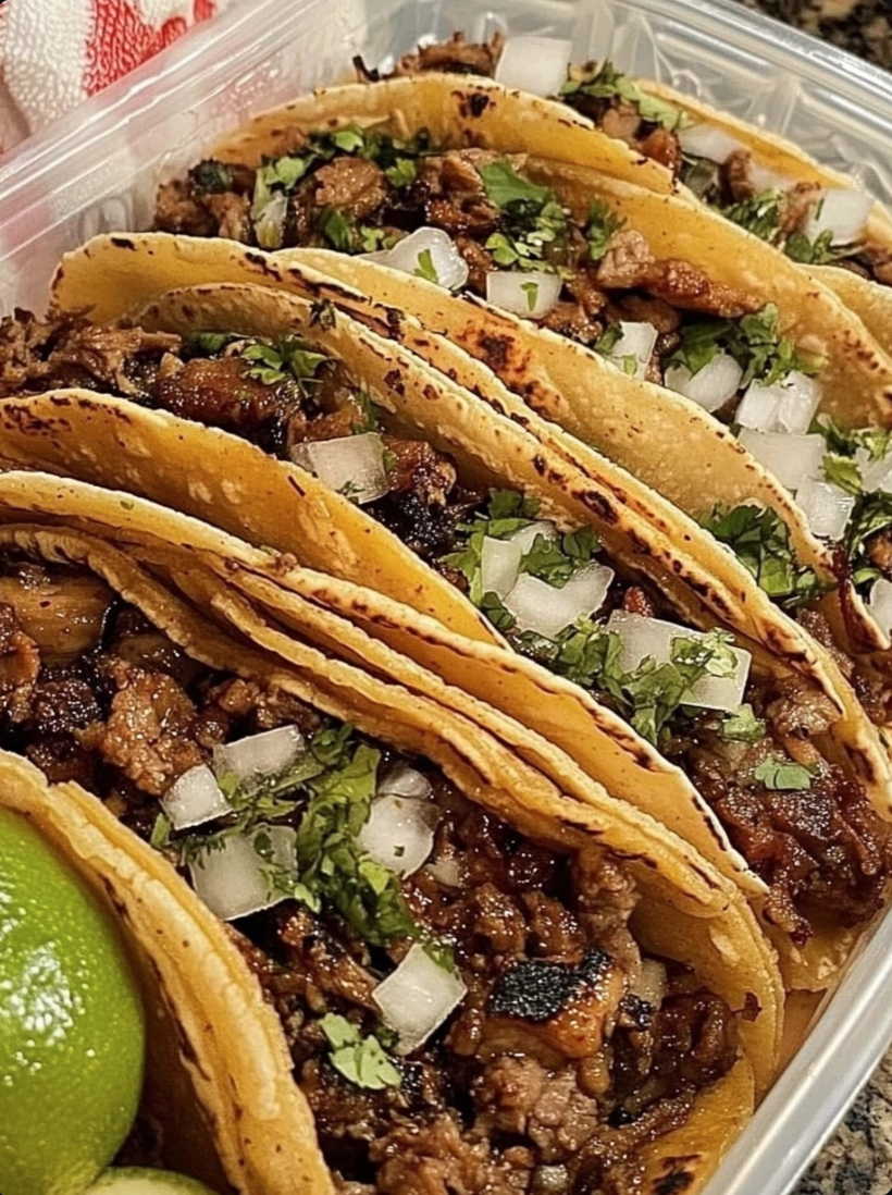 Street Tacos De Carne Asada
