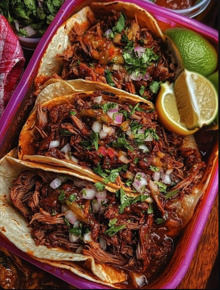 Barbacoa Beef Tacos