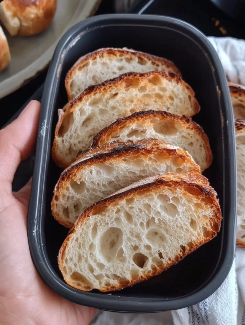 Mini Sourdough Loaves.