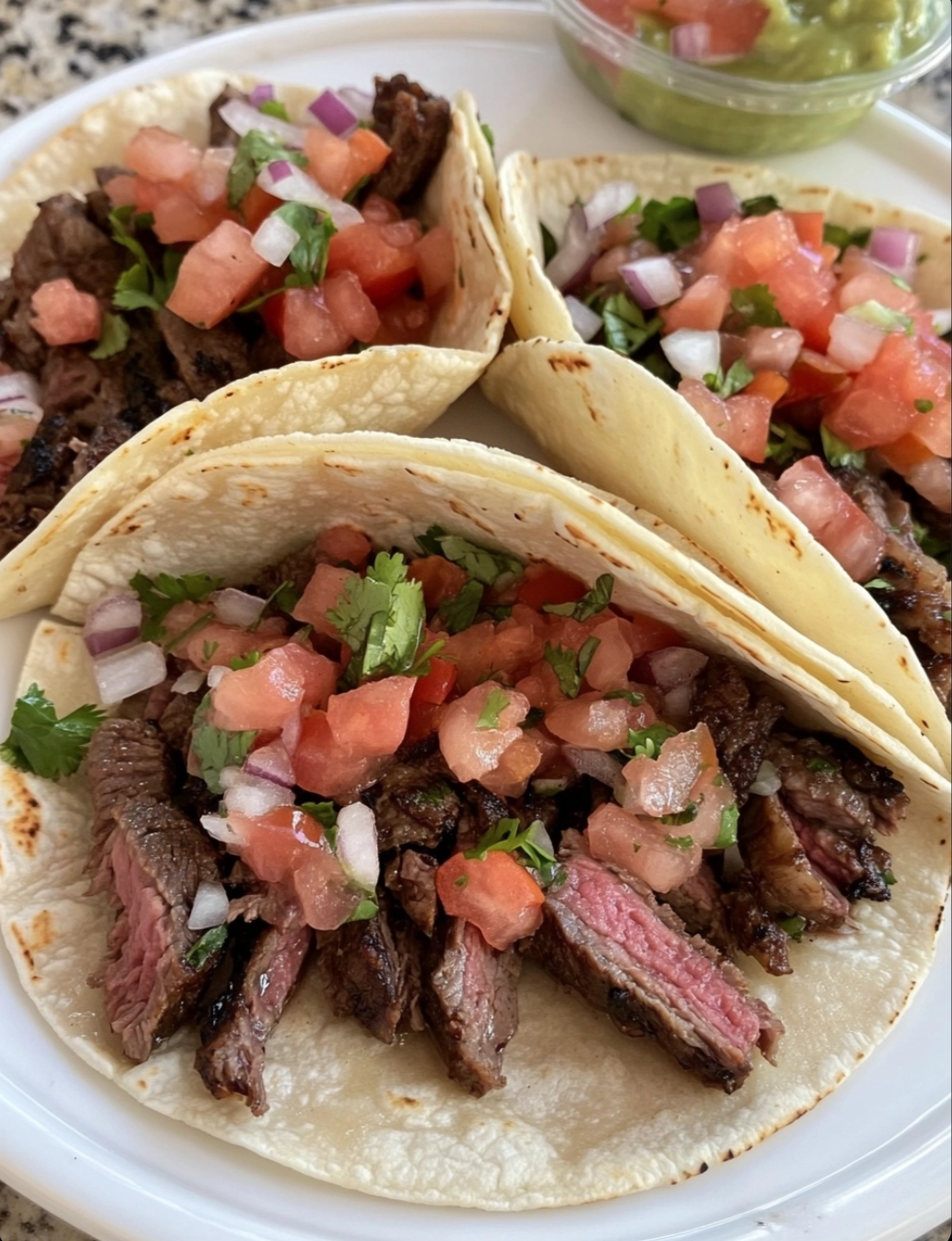 Carne Asada Tacos (Grilled Steak Tacos)