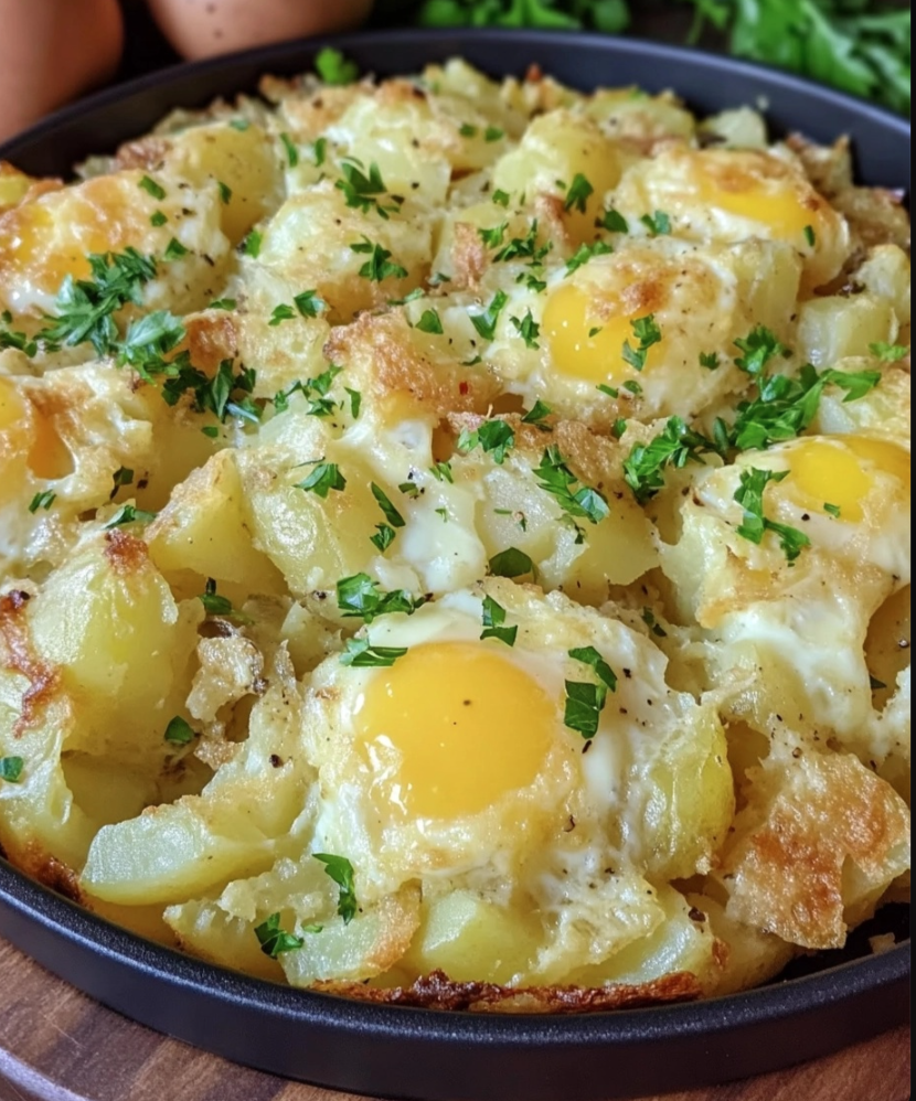 Potatoes and Eggs Dinner Recipe