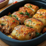 Mini Pita Bites with Chicken Filling