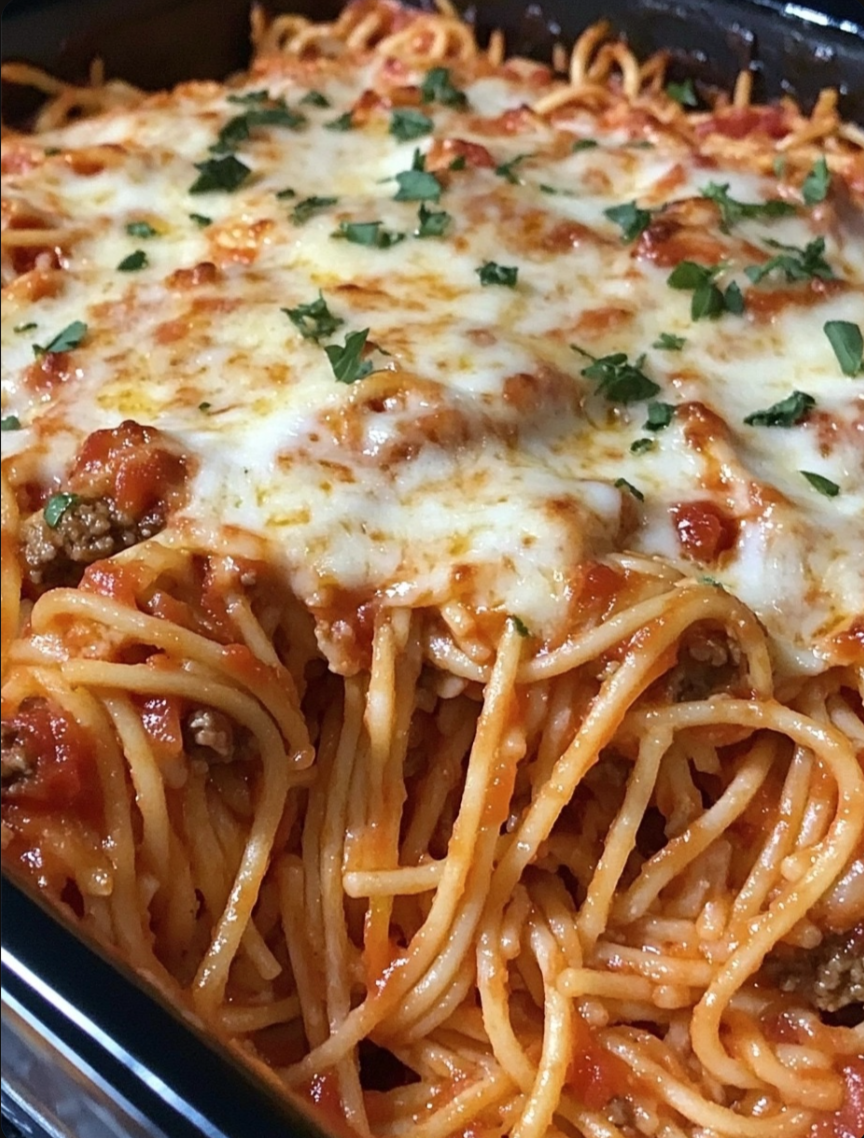 Million Dollar Spaghetti Casserole 🧀🍝✨