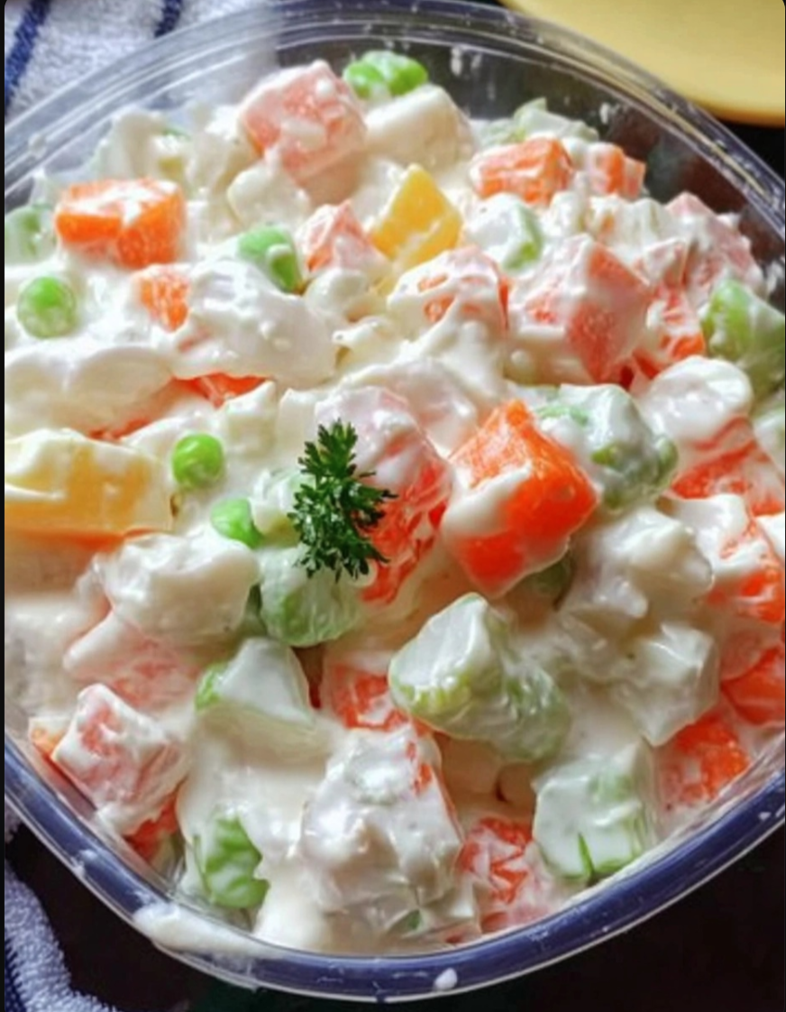 Russian Salad (Olivier Salad) 🥗🇷🇺