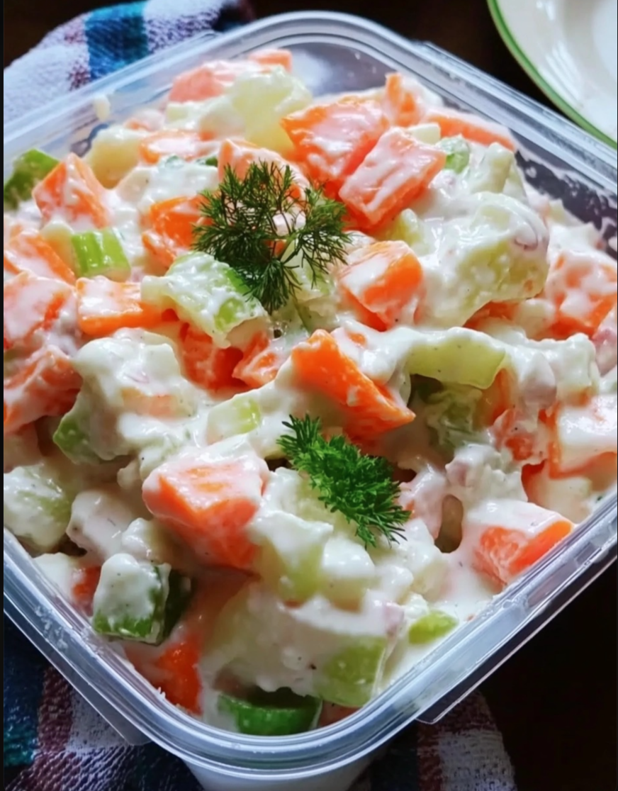 Russian Salad (Olivier Salad) 🥗🇷🇺