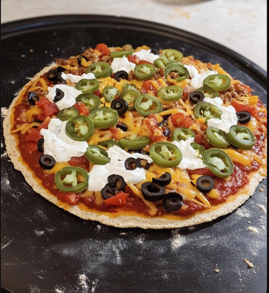 Taco Pizza 🌮🍕.