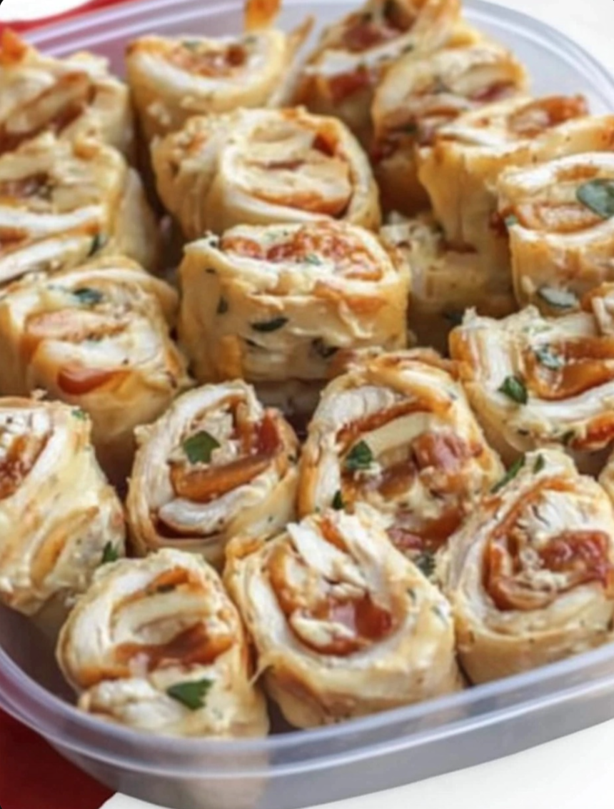 CRACK CHICKEN PINWHEELS 🧀🍗🌯