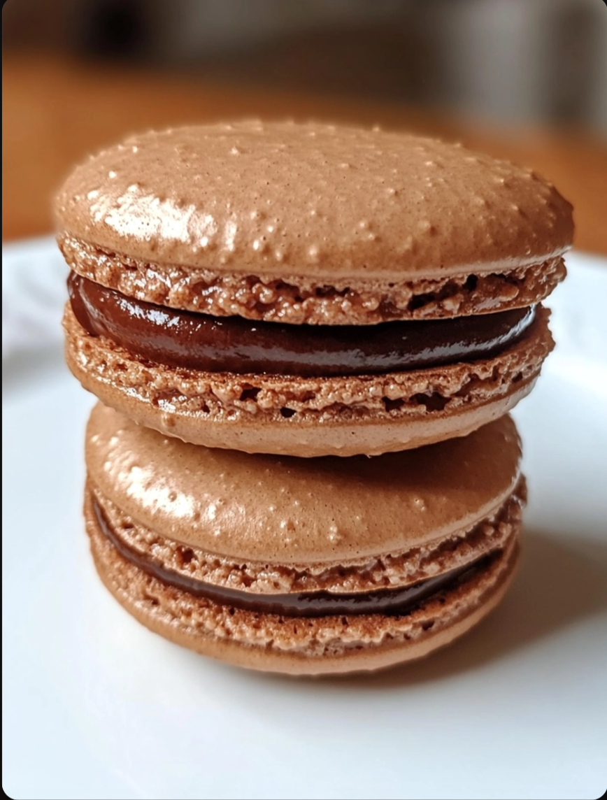 Chocolate Macaron 🍫
