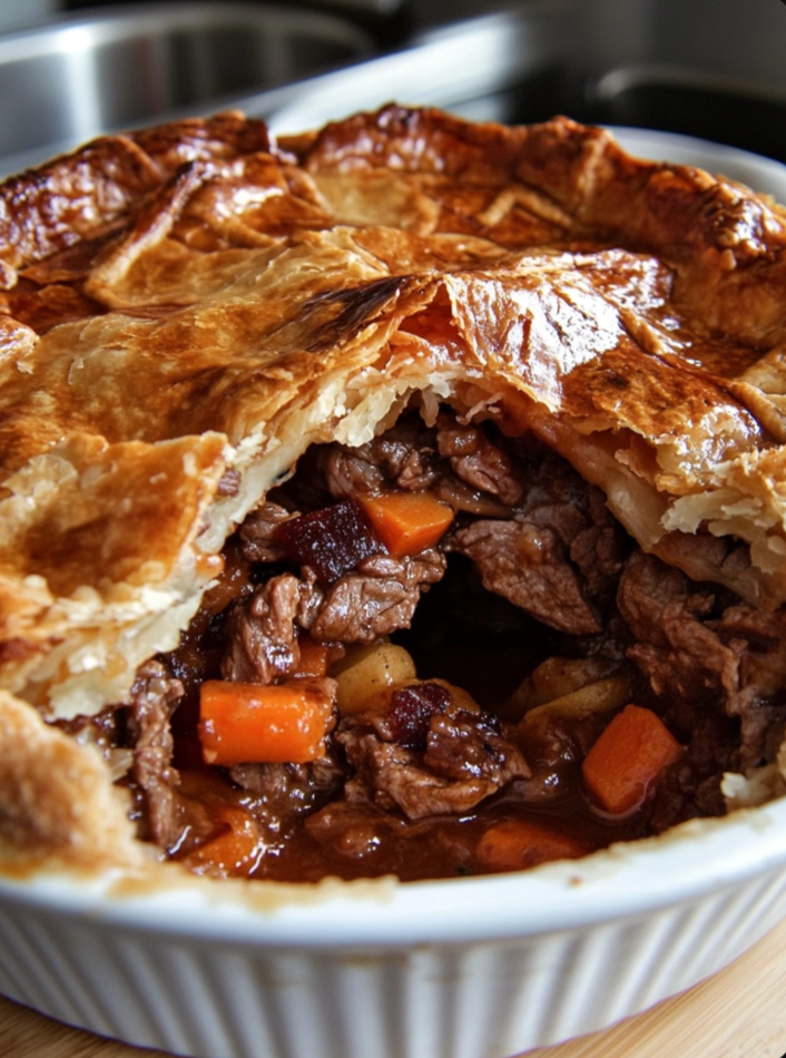 Steak & Ale Pie 🥩🍺🥧.