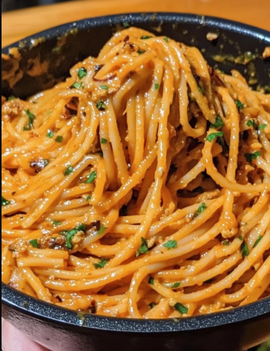 Thai Red Curry Pasta 😍🌶️