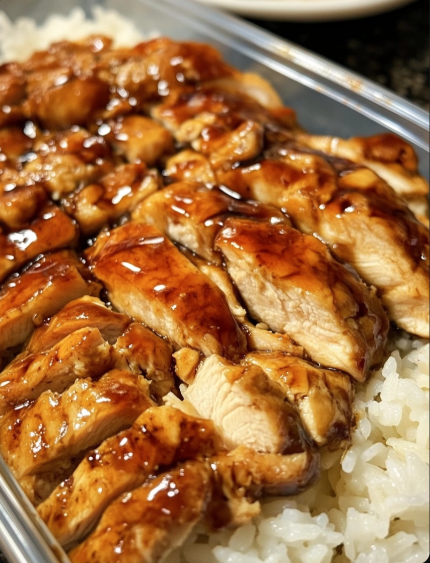 Chicken Teriyaki and Rice