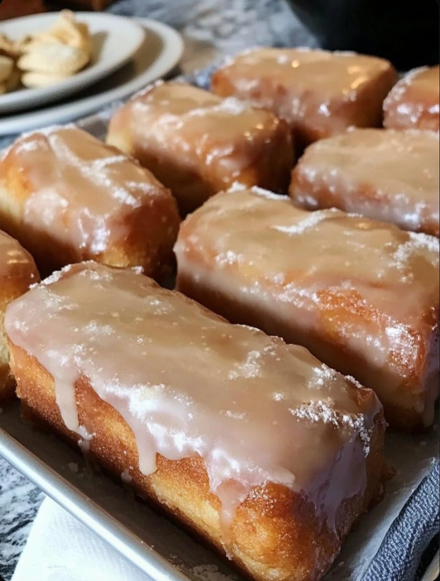 Homemade Maple Donut Bars