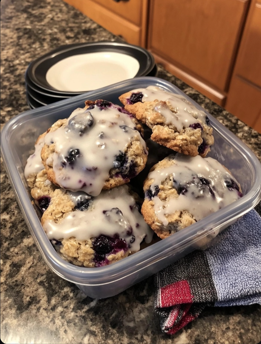 Blueberry Oatmeal Cookies