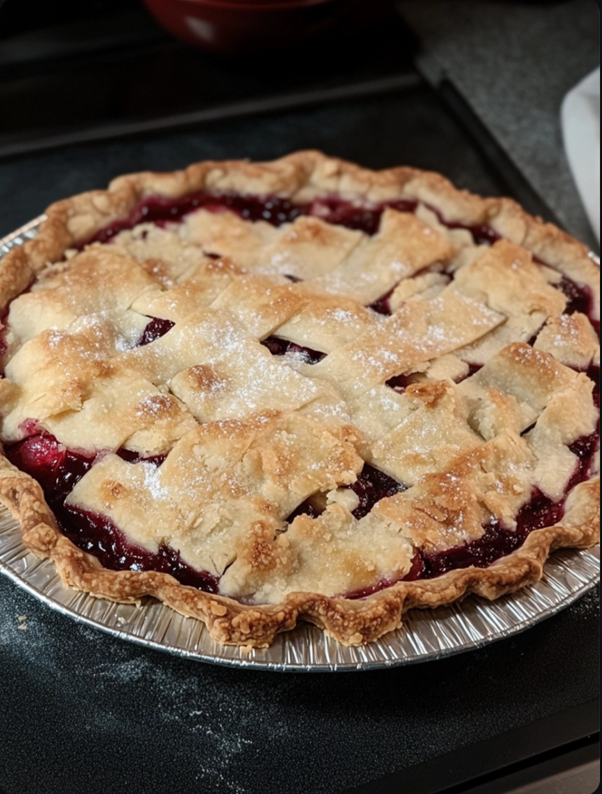 Easy Cranberry Apple Pie