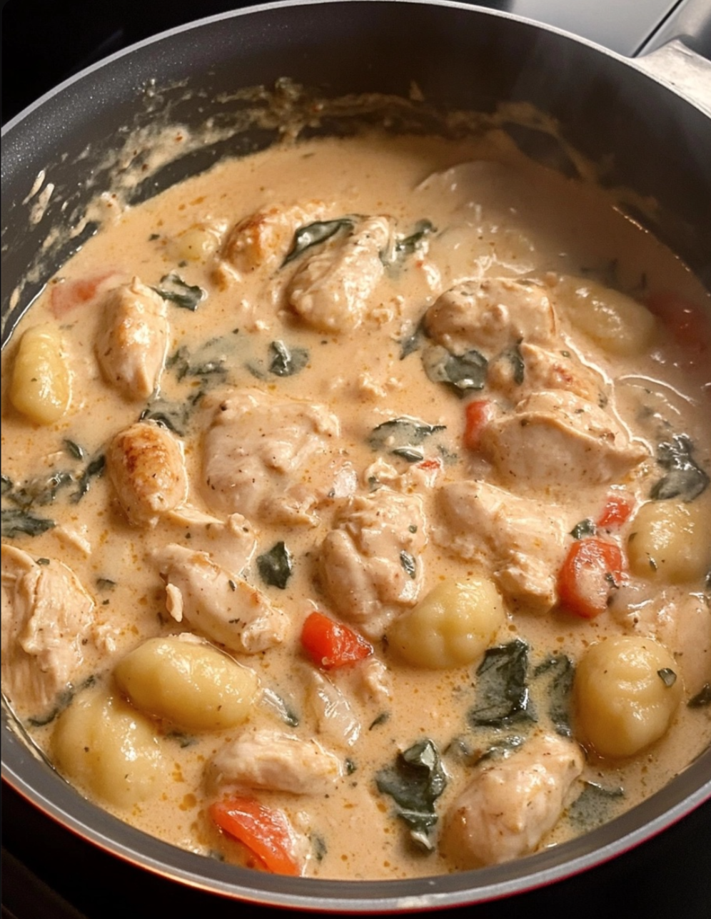 Creamy Chicken and Gnocchi