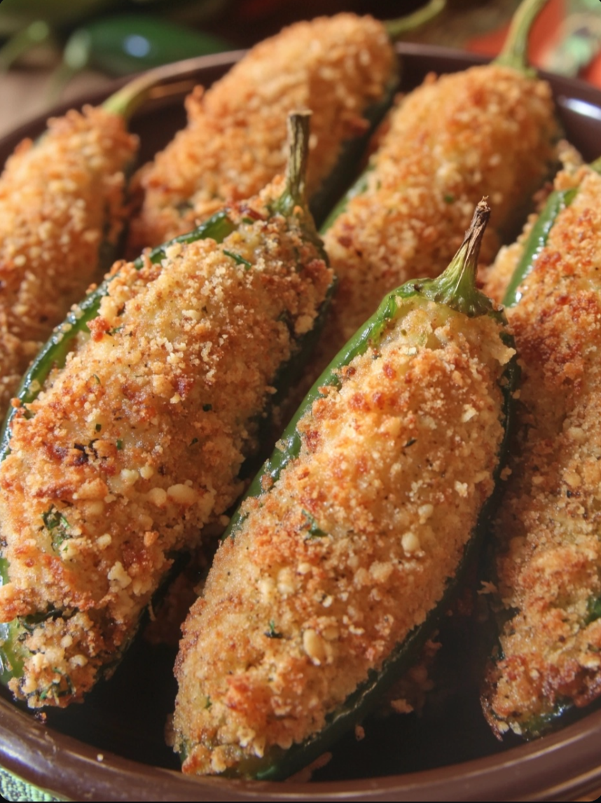 Jalapeño Popper Mushrooms