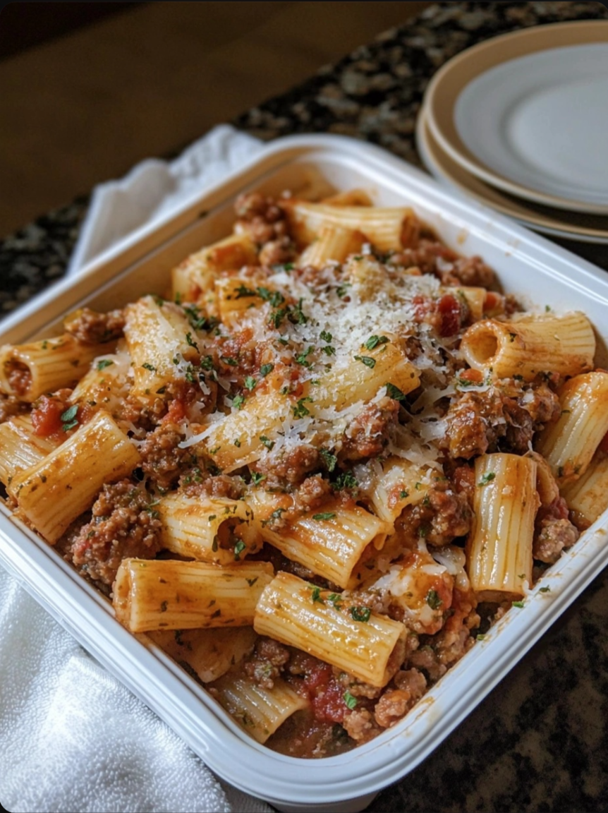 Spicy Sausage Pasta