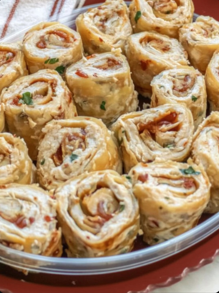 CRACK CHICKEN PINWHEELS 🧀🍗🌯