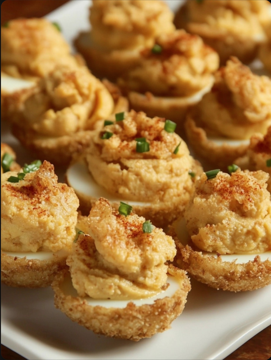 Deep-Fried Deviled Eggs 🥚