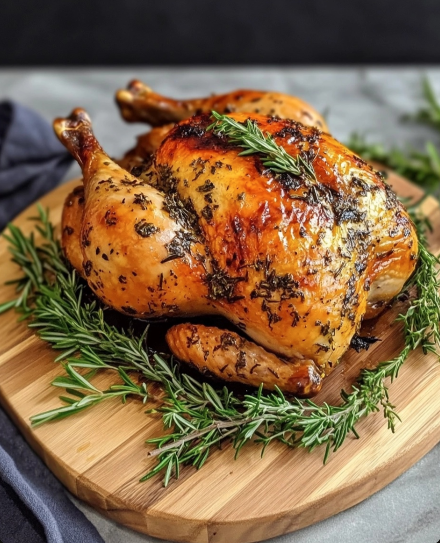 Herb Roasted Chicken 🍗🌿✨