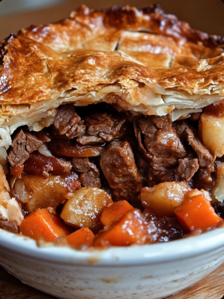 Steak & Ale Pie 🥩🍺🥧.