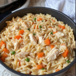 Lazy Creamy Chicken Alfredo Pasta