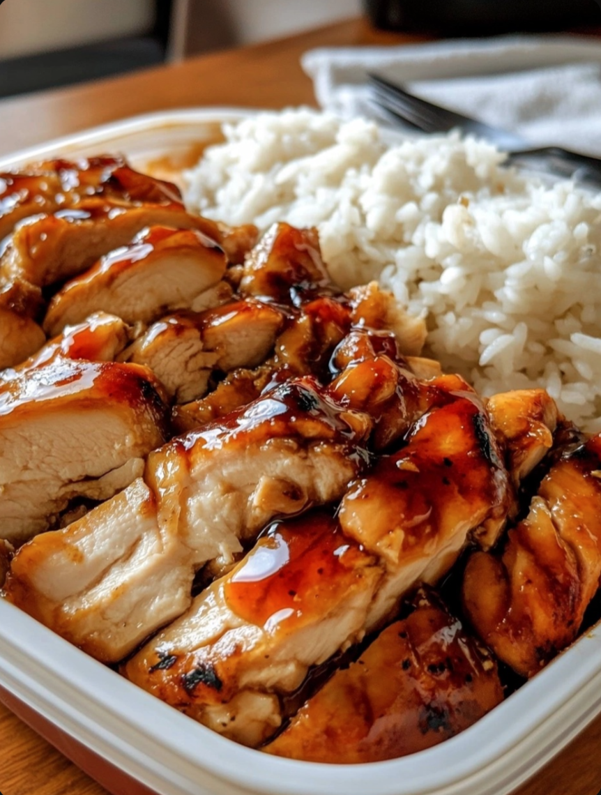 Chicken Teriyaki and Rice