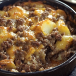 Mom-Style Creamy Ground Beef Stroganoff