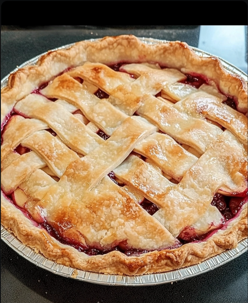 Easy Cranberry Apple Pie
