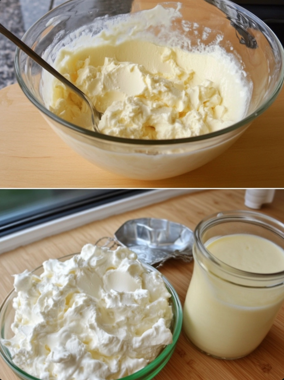 Turn Milk into Whipped Cream (Homemade)