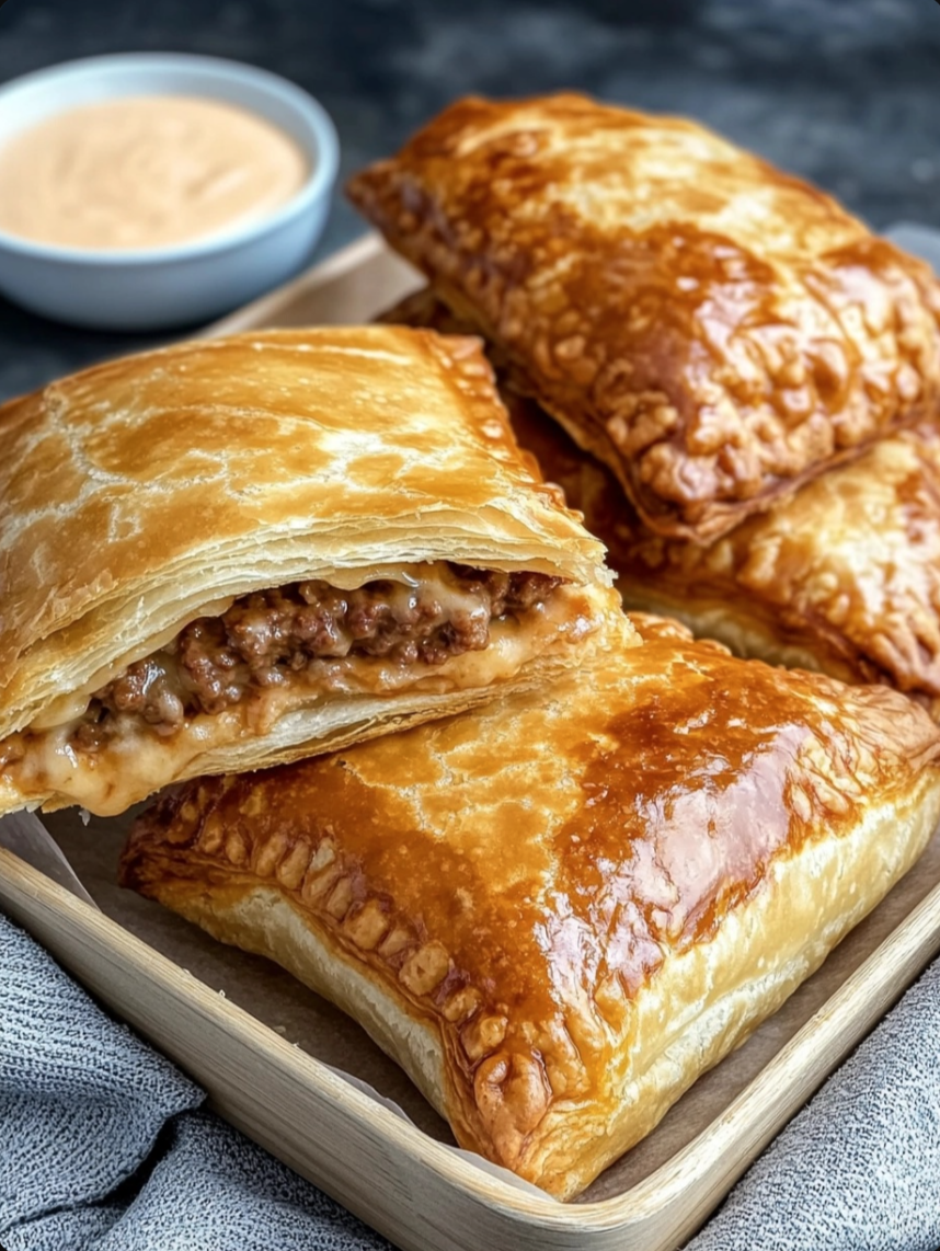 Cheeseburger Hot Pockets