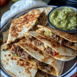 Cheesy Fried Tacos with Chicken and Chipotle Sour Cream
