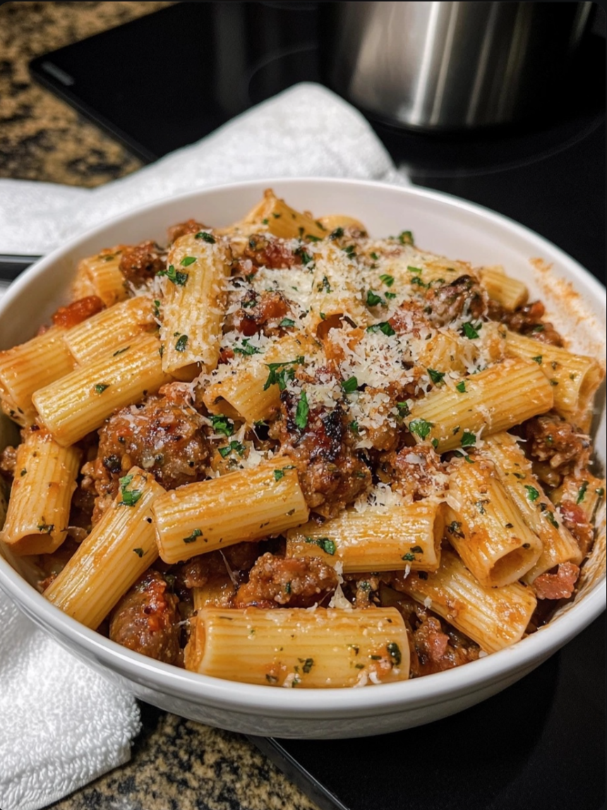 Spicy Sausage Pasta