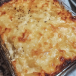 Cheesy Meatball Bake