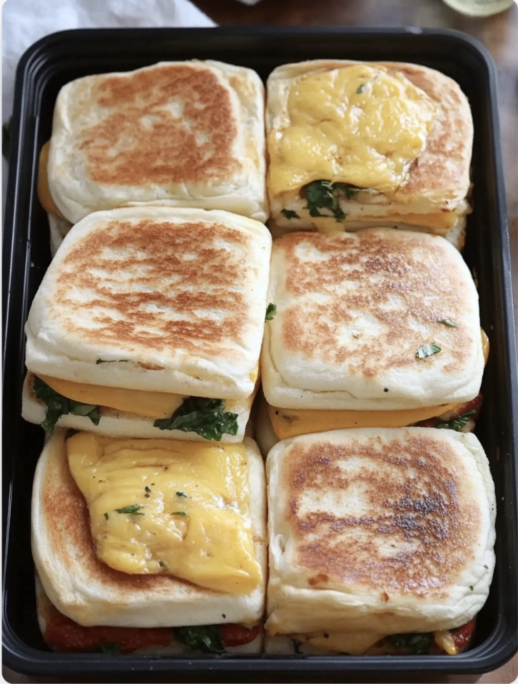 Portable Breakfast Sandwiches