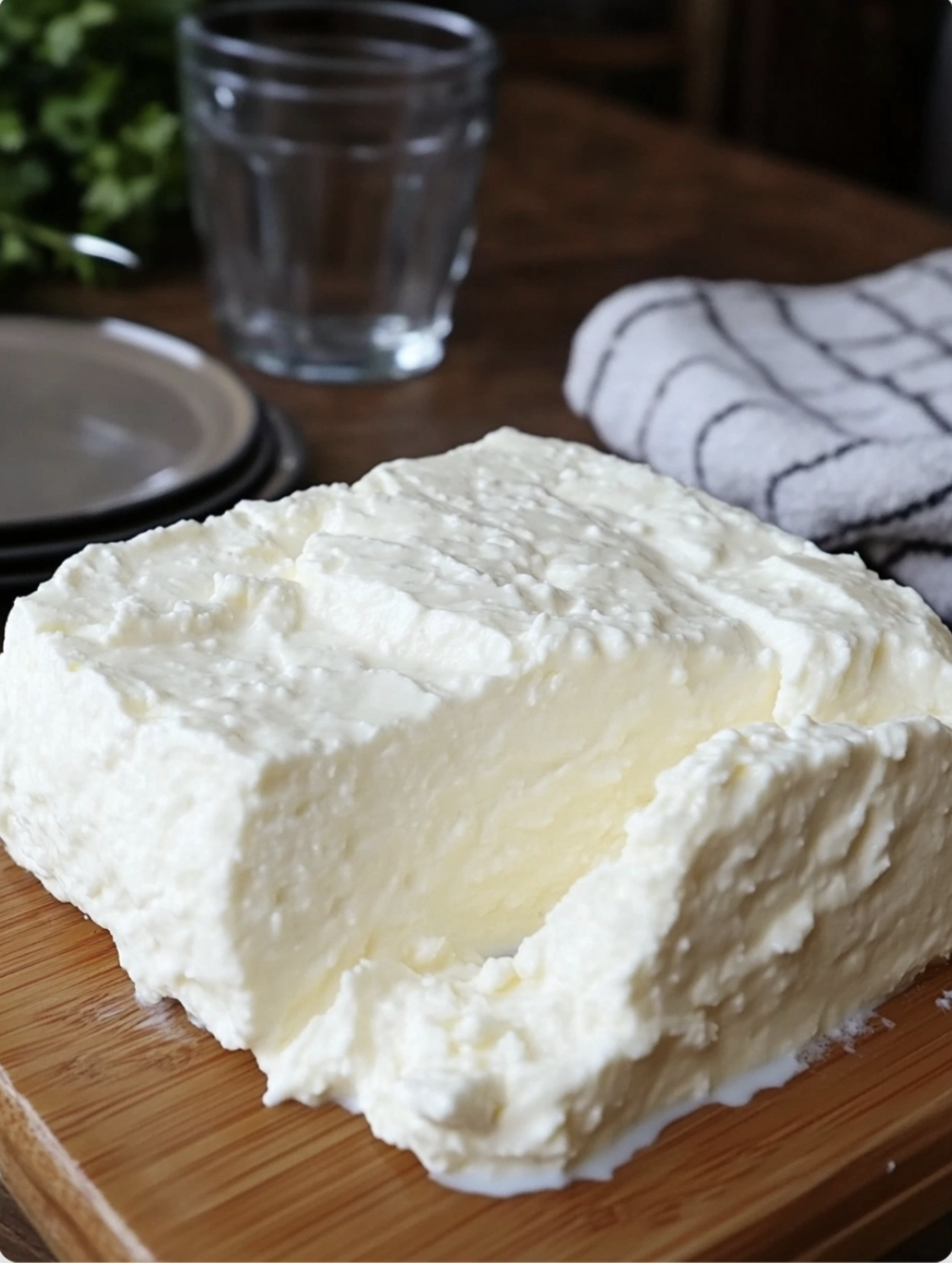 Homemade Feta Cheese with Just Lemon and Milk (Ready in 5 Minutes!)