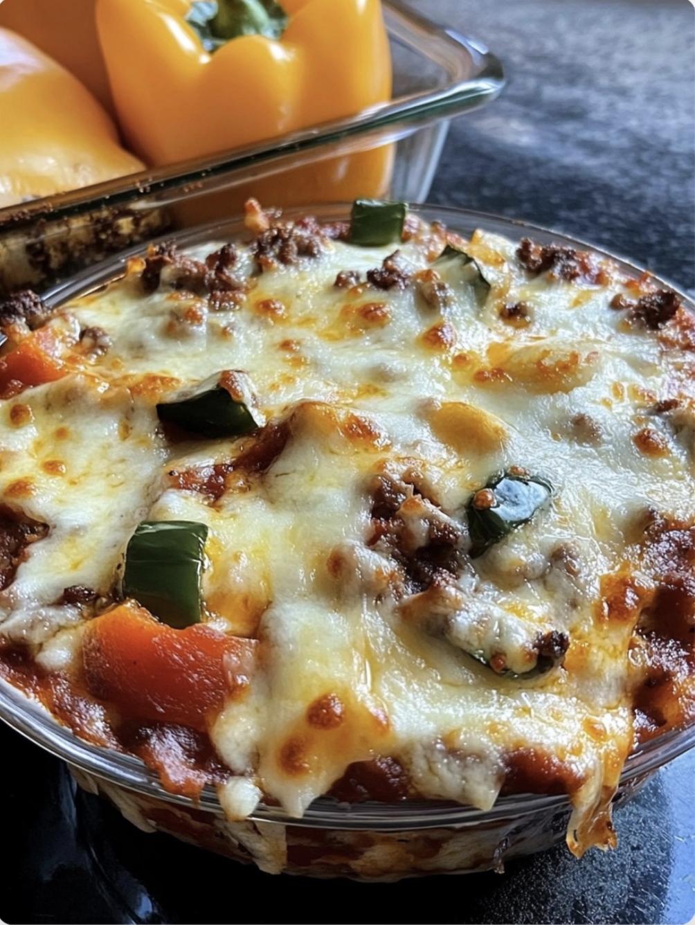 Low Carb Crustless Pizza Bowl HOMEMADE