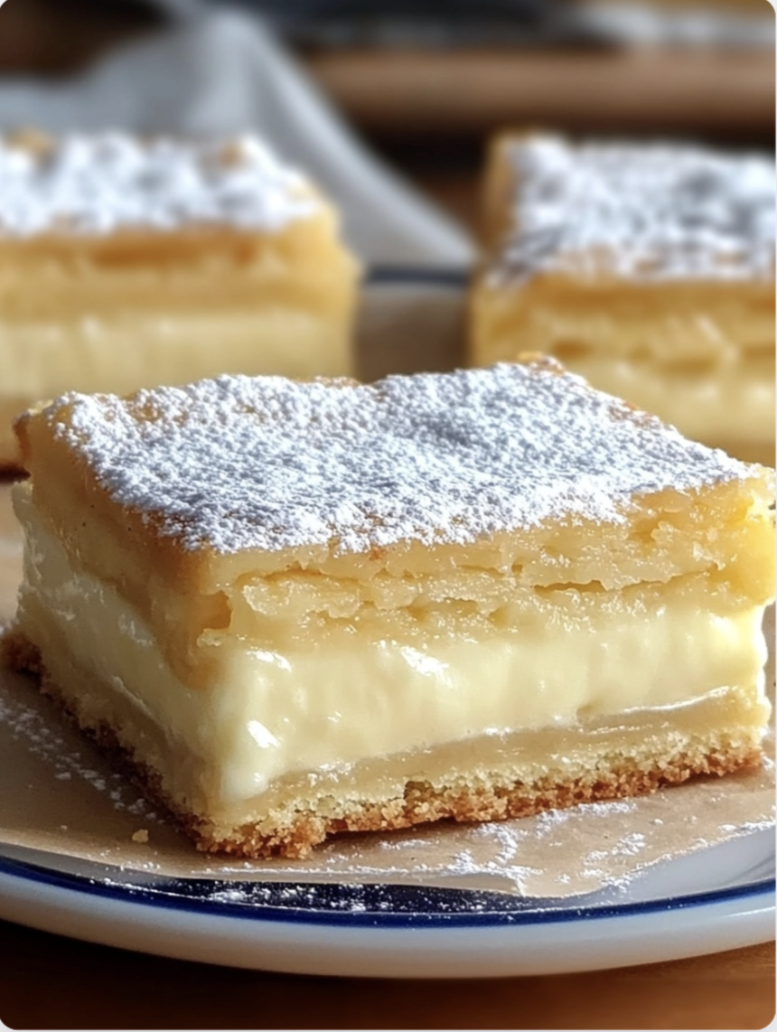 anilla Custard Cream Squares