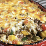 Baked Cream Cheese Spaghetti Casserole