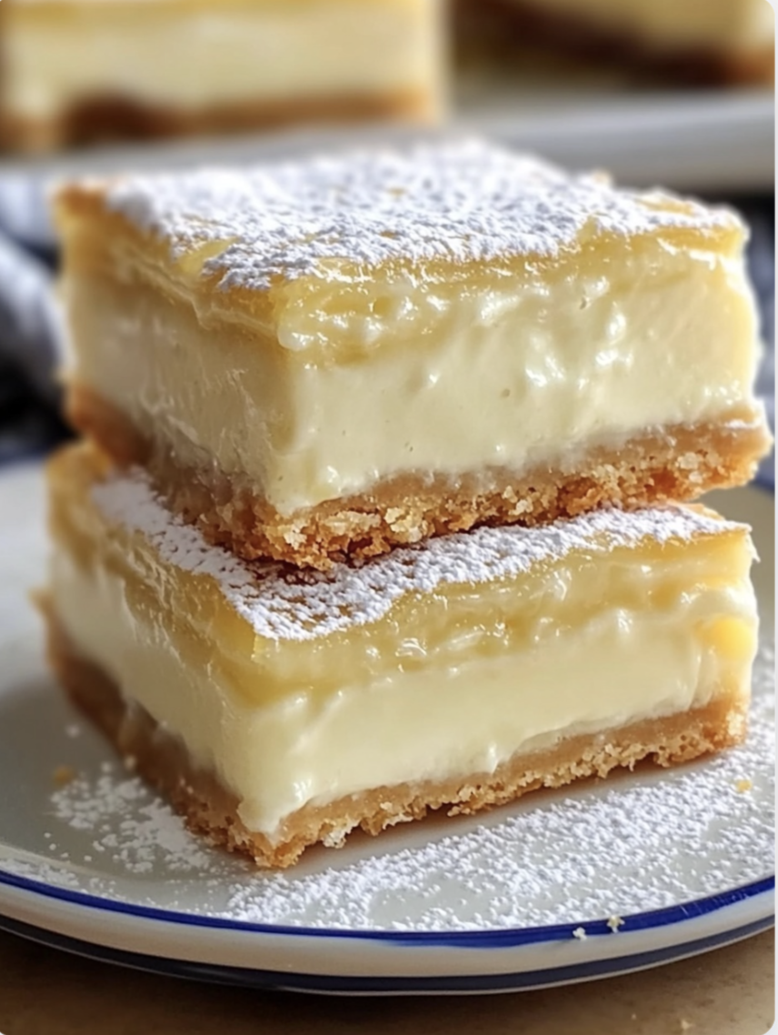 anilla Custard Cream Squares