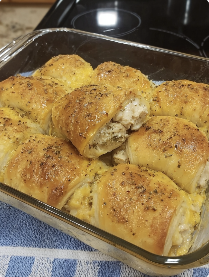 Crescent and Chicken Roll-Ups