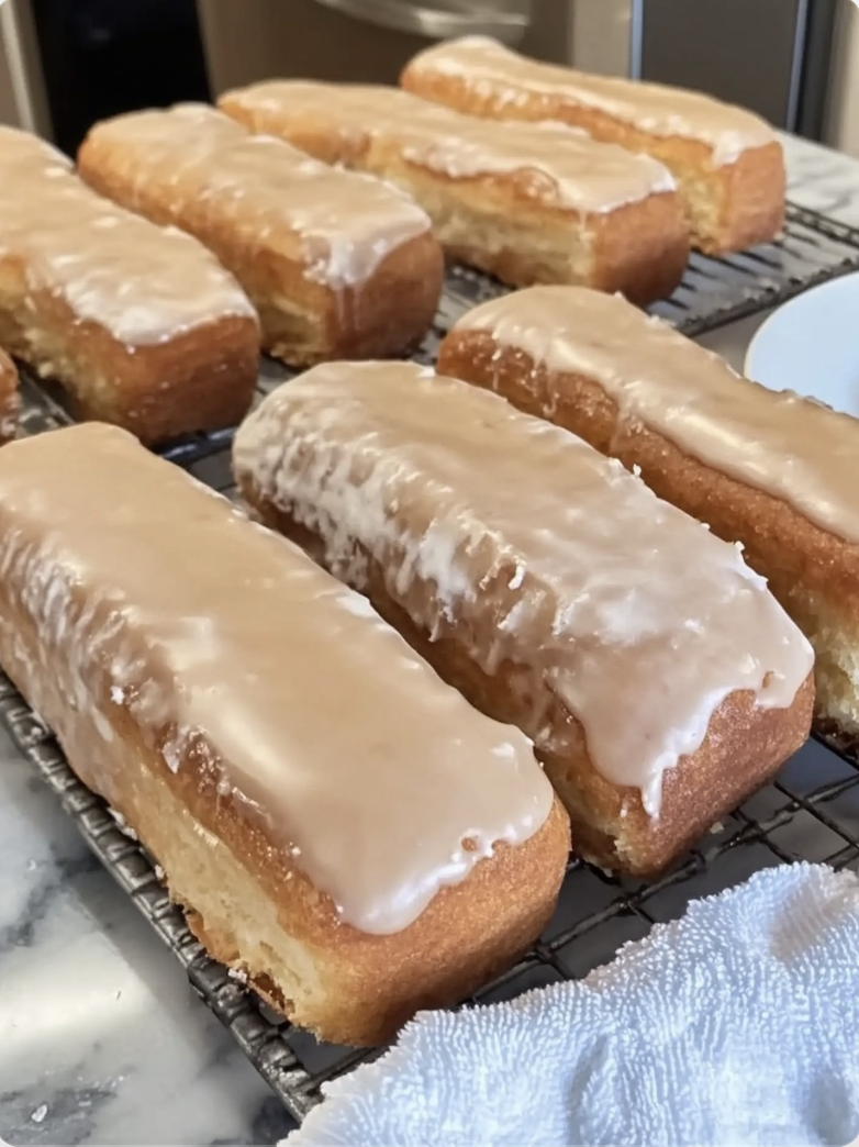 Homemade Maple Donut Bars