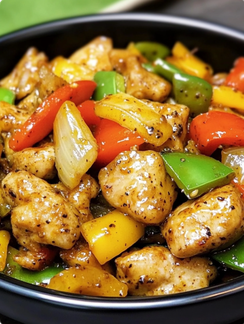 Black Pepper Chicken