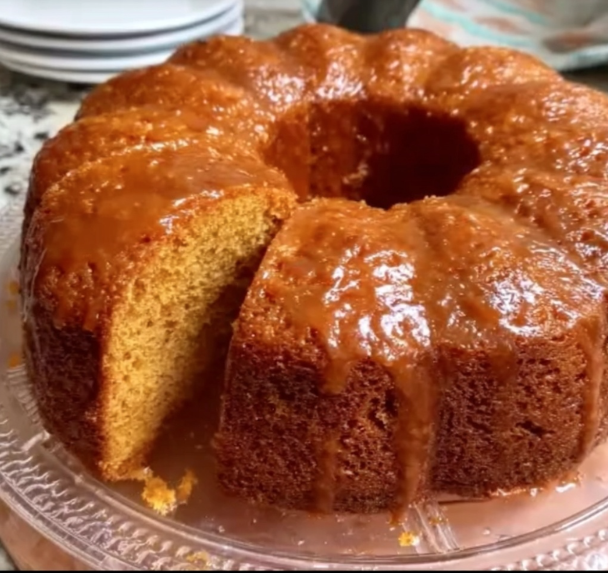 Grandma’s Famous Sweet Potato Butter Cake